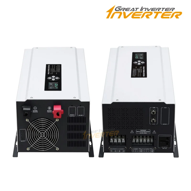Toroidal Transformer Inverter 5000W - 5KW الشمسية الهجين العاكس موجة جيبية