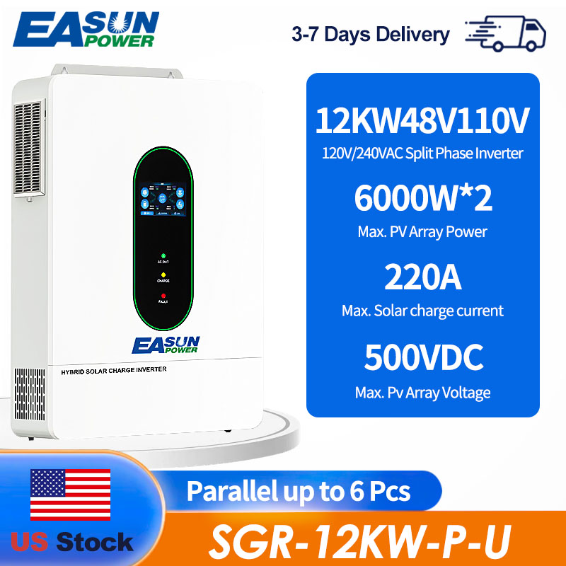 Grid Tie Inverter Limiter 2000W - EASUN US 12KW 12000W محول طاقة