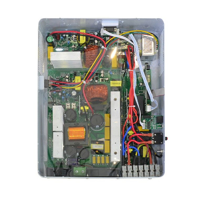 محول طاقة شمسية هجين خارج الشب - مراجعة Hybrid Solar Inverter 5.5Kw Mppt 48V وسعره