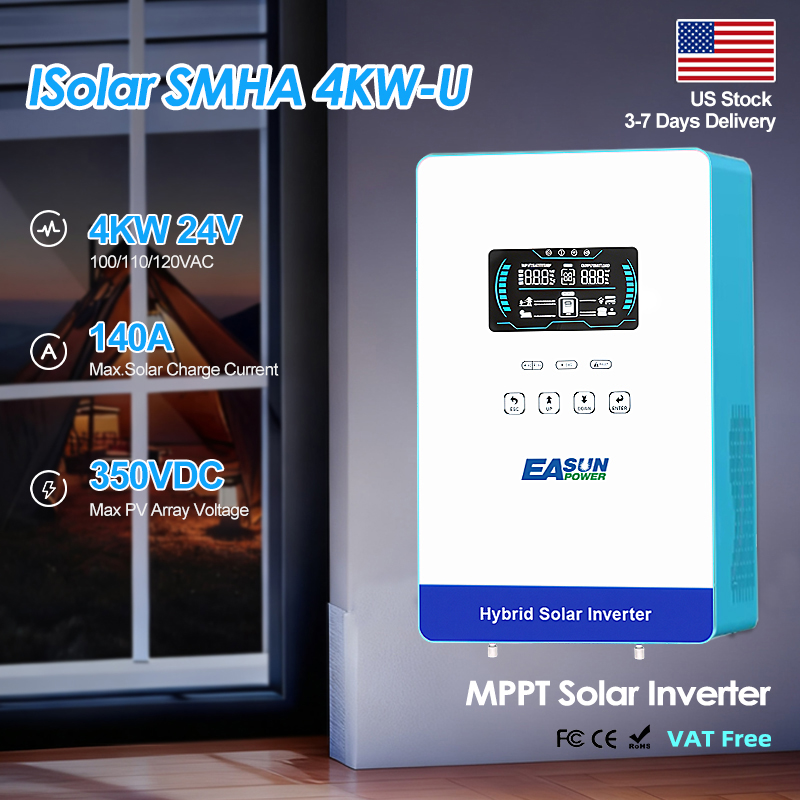 عاكس طاقة شمسية EASUN POWER بق - مراجعة Grid Tie Inverter Limiter 2000W وسعره