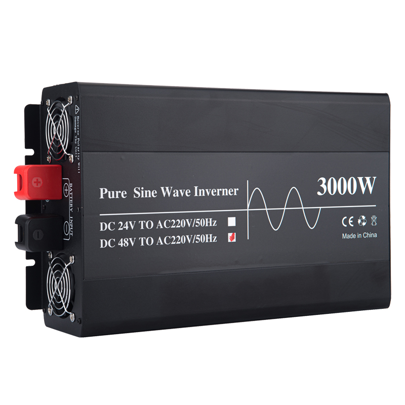 3000 واط 12 فولت 24 فولت 48 فو - مراجعة Lifepo4 Solar Inverter 24V 3000W وسعره
