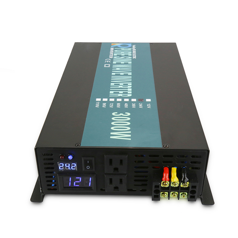 محول موجة جيبية نقية ، 24 فولت - مراجعة Inverter Pure Sine Wave 60Hz 120V 3000W وسعره