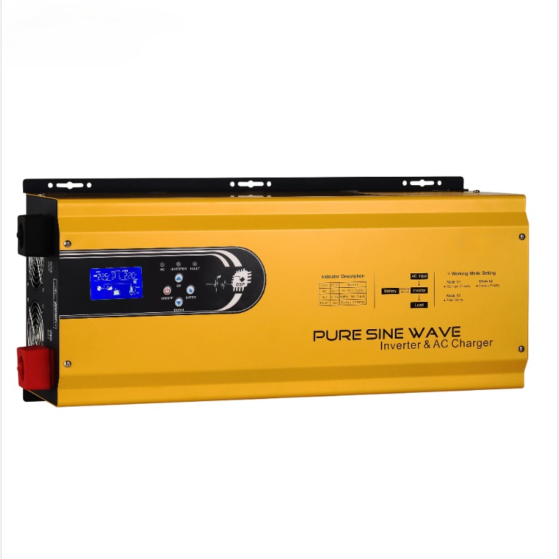3000 واط موجة جيبية نقية تيار  - مراجعة Toroidal Transformer Inverter 5000W وسعره