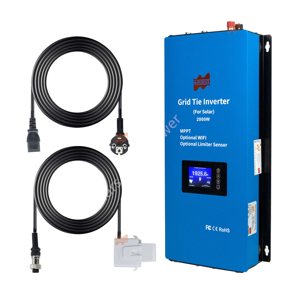 عاكس طاقة شمسية متصل بالشبكة ب - مراجعة Grid Tie Inverter Limiter 2000W وسعره