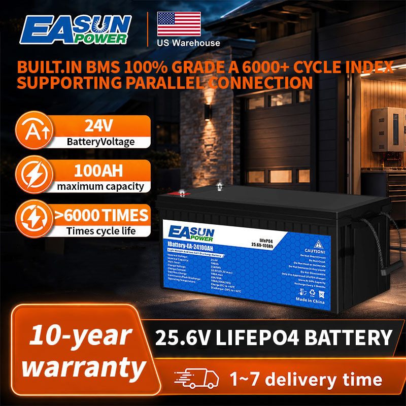بطارية ليثيوم أيون EASUN POWER - مراجعة Grid Tie Inverter Limiter 2000W وسعره