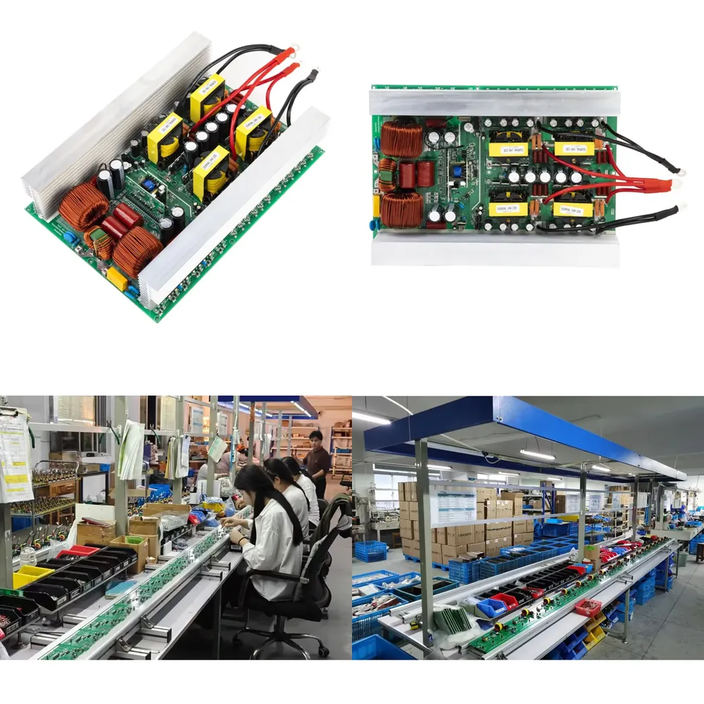 لوحة عاكس كهربائي عالية الطاقة - مراجعة Pure Sine Wave Inverter Board 24V 48V وسعره