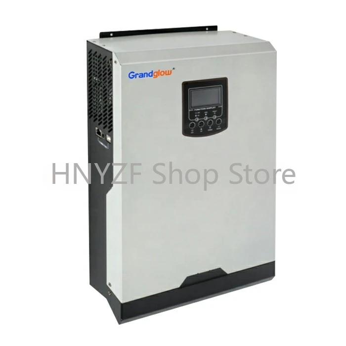نظام طاقة شمسية منزلي خارج الش - مراجعة Hybrid Solar Inverter 5.5Kw Mppt 48V وسعره